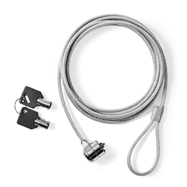 Universal Αντικλεπτική Κλειδαριά για Laptop με 2 Κλειδιά 1m Andowl Q-DN08