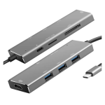 USB-C Docking Station με HDMI 4K Γκρι