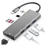 USB-C Docking Station με HDMI 4K Γκρι