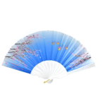 Βεντάλια Χειρός 45x24cm 86186 Μπλε