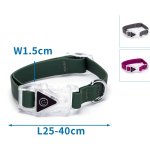 Περιλαίμιο για σκύλους με φωτισμό LED W1,5*L25-40cm Small