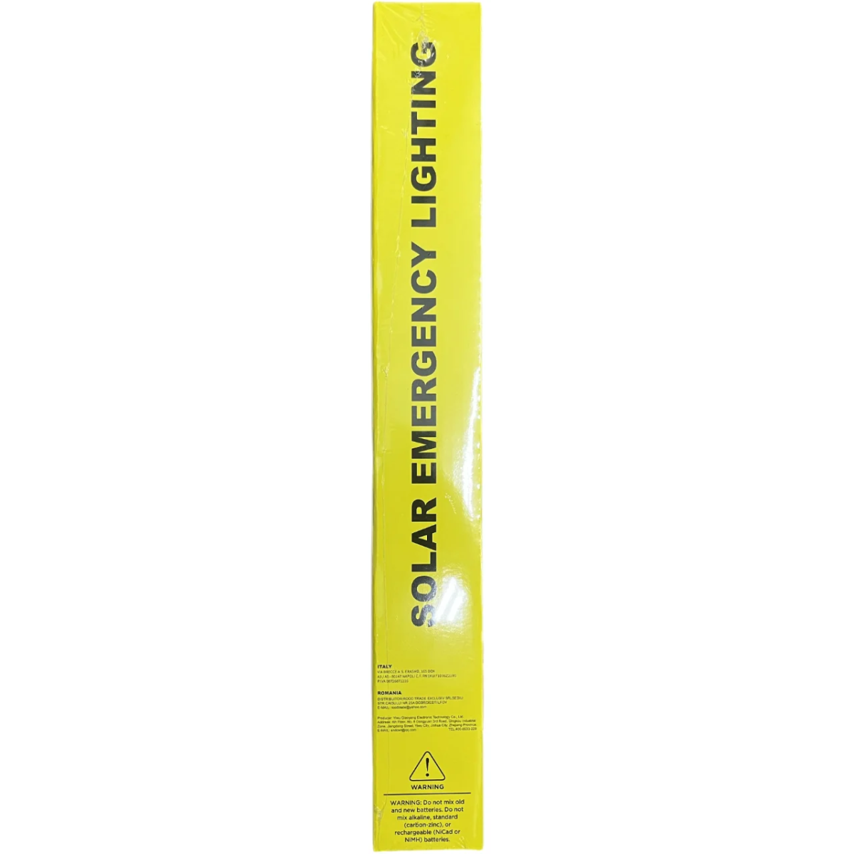 Ηλιακό Επαναφορτιζόμενο LED Φως Εκτάκτου Ανάγκης Andowl Q-D30
