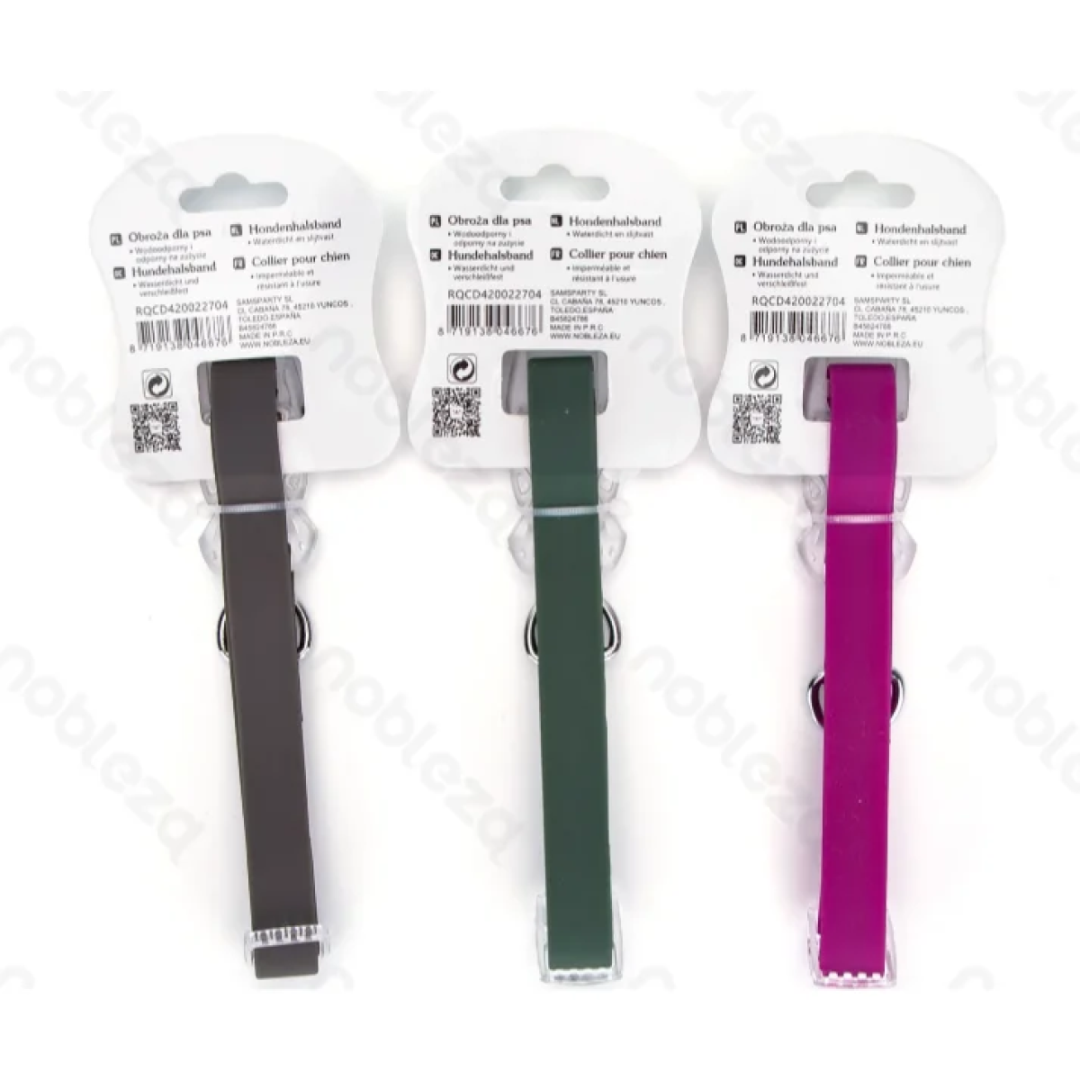 Περιλαίμιο για σκύλους με φωτισμό LED W1,5*L25-40cm Small