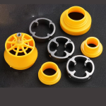 Κιτ Σπειρώματος Σωλήνων PVC με Μήτρες 1/2", 3/4" και 1" – Στρογγυλό Εργαλείο Σπειρώματος