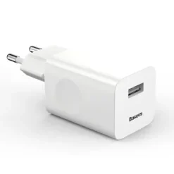 Baseus Φορτιστής Χωρίς Καλώδιο QC 3.0 1x USB 3A Λευκός CCALL-BX02