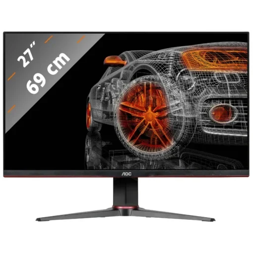 AOC IPS Gaming Monitor 27" FHD 1920x1080 με Χρόνο Απόκρισης 4ms GTG AOC 27G2U5/BK