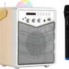 MusicMate Φορητό Ηχείο BT Καραόκε 50W Set MM-SK100 Apex Flex