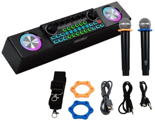 MusicMate Φορητό Σύστημα BT Καραόκε 30W RMS Set MM-SC500 SonicEdge
