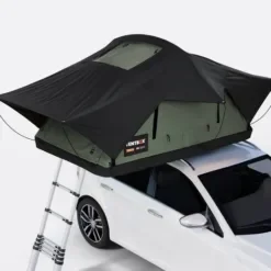 TentBox Lite 2.0 Forest Green Σκηνή Camping Οροφής Αυτοκινήτου 4 Εποχών για 2 Άτομα 133x220x105cm TLI-FOR-G4-92168