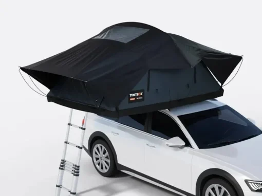 TentBox Lite XL Slate Grey Σκηνή Camping Οροφής Αυτοκινήτου 4 Εποχών για 4 Άτομα 183x240x115cm TLIXL-SLATE-G4-92182