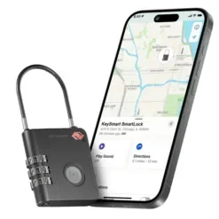 KEY SMART SmartLock Κλειδαριά Αποσκευών TSA Approved Find My Lock KS520-BLK