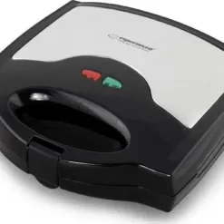 Esperanza Muffuletta Τοστιέρα-Βαφλιέρα 2 Θέσεων 700W Ατσάλι-Μαύρο EKT005