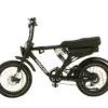 Knaap Ηλεκτρικό Ποδήλατο 36V 250W 7 Ταχυτήτων Πίσω Κίνησης Διθέσιο RTD Μαύρο KNAAP RTD