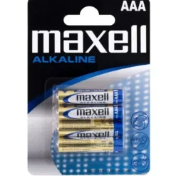 Maxell Αλκαλικές Μπαταρίες AAA 1.5V 4τμχ
