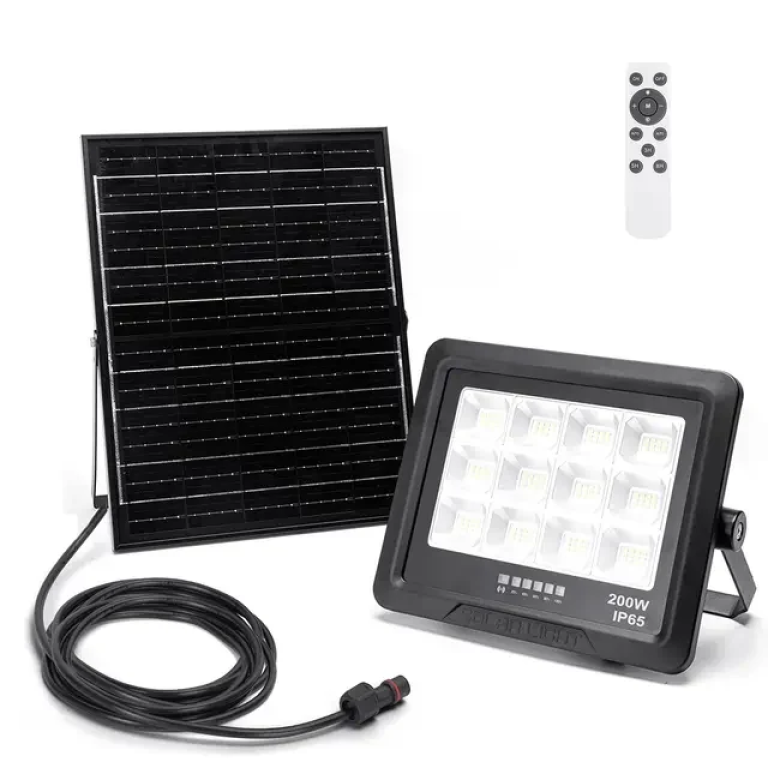 Aδιάβροχος Ηλιακός Προβολέας LED με Πάνελ 200W Aigostar