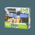 Aδιάβροχος Ηλιακός Προβολέας LED με Πάνελ 200W Aigostar