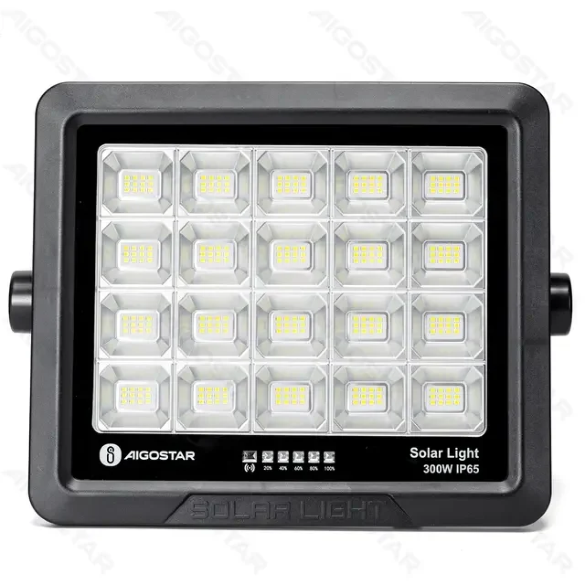 Aδιάβροχος Ηλιακός Προβολέας LED με Πάνελ 300W Aigostar