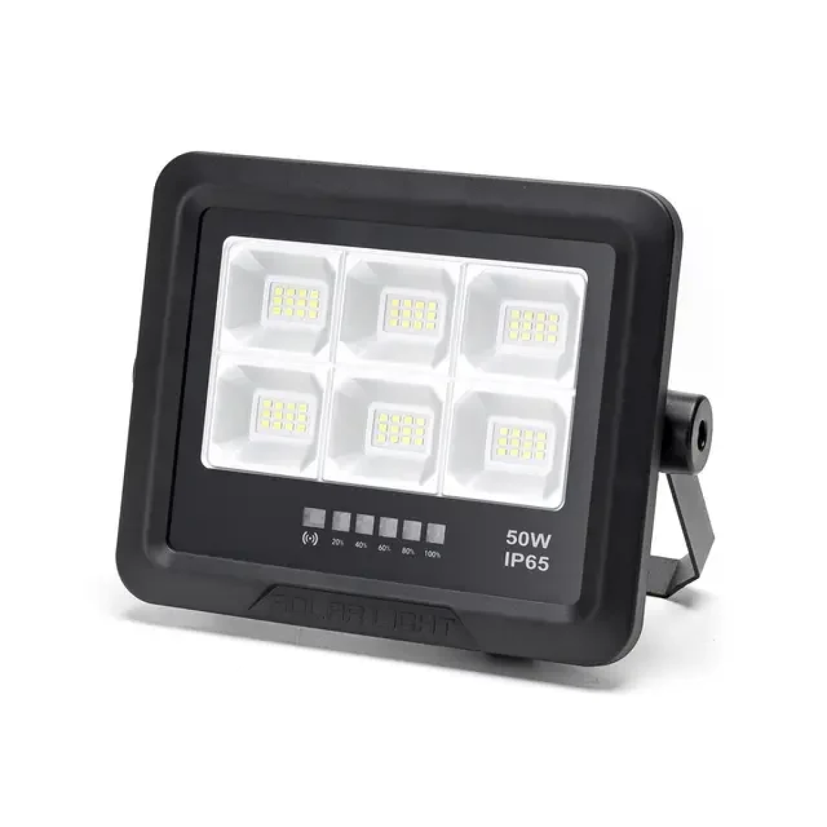 Aδιάβροχος Ηλιακός Προβολέας LED με Πάνελ 50W 500lm 6500K Aigostar