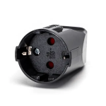 Aigostar Πρίζα Γερμανικού τύπου για Καλώδιο 16Α 250V~ 3680W Μαύρο