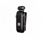 Ακουστικό πέτου Bluetooth Handsfree K88 - μαύρο