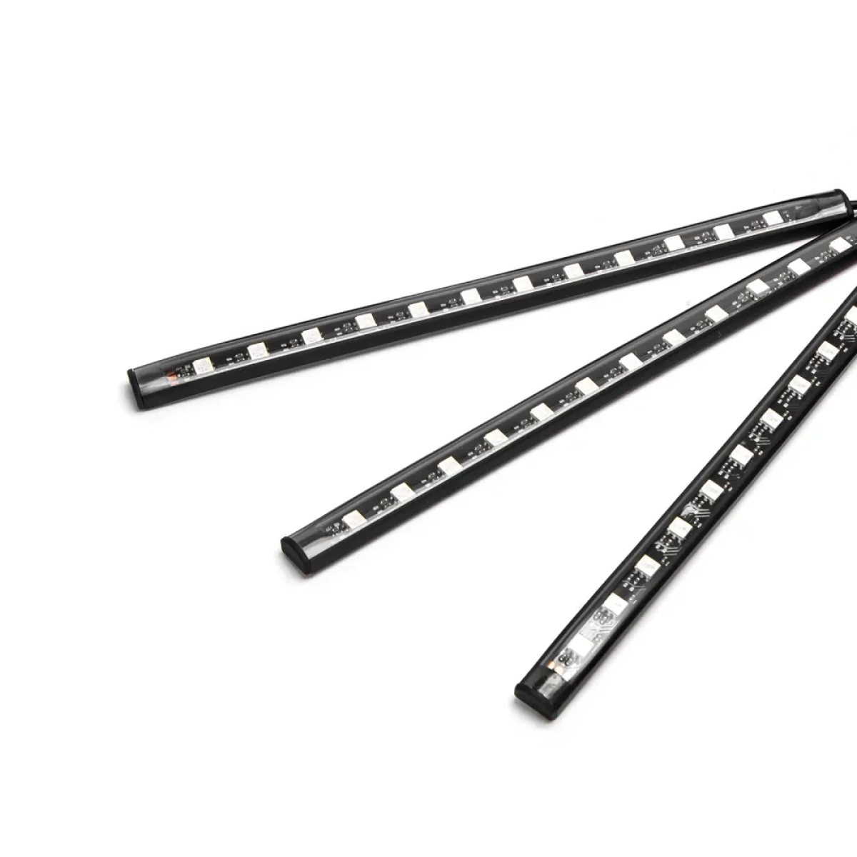 Ambient Car Light Εσωτερικός Φωτισμός Αυτοκινήτου με Έλεγχο μουσικής 4x0,225m 5050-12, USB-Powered, 20-Button Controller Aigostar