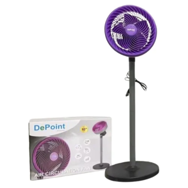 Ανεμιστήρας Ορθοστάτης 10'' DePoint FS-25H Μωβ