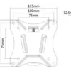 75x75-100x100 Σταθερή ARM-0100