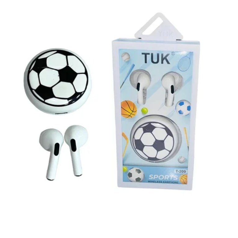 Ασύρματα ακουστικά Bluetooth Wireless Headset T-209 λευκό