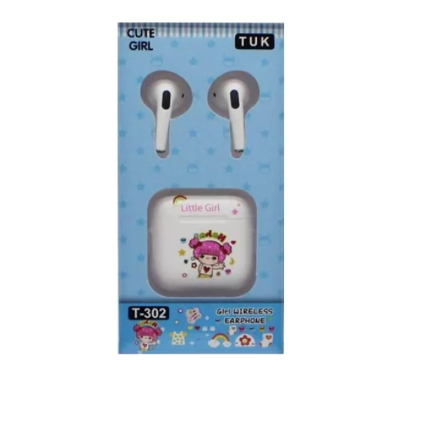 Ασύρματα ακουστικά Bluetooth Wireless Headset T-302 λευκό