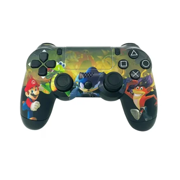 Ασύρματο χειριστήριο PS4 με σχέδιο Mario,Sonic,Crash