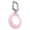 KeyBudz Θήκη Μπρελόκ για AirTag Secure Ring Σιλικόνης Ροζ AT_S2_BLP