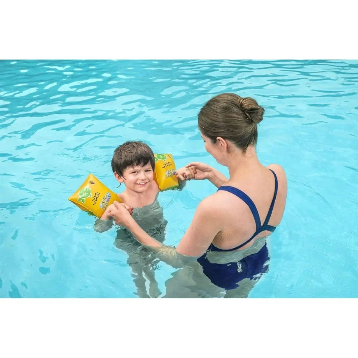 Bestway Φουσκωτά Μπρατσάκια Κίτρινα 25x15cm 32033