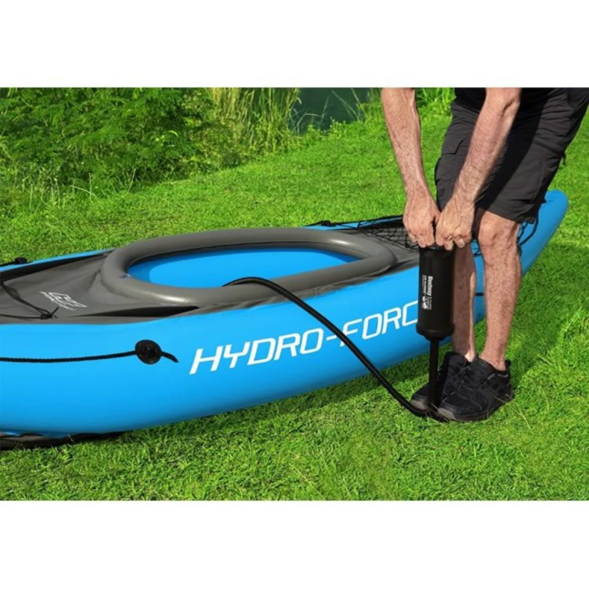 Bestway Φουσκωτό Kayak Θαλάσσης 1 Ατόμου 275 x 81 εκ. Μπλε 65115
