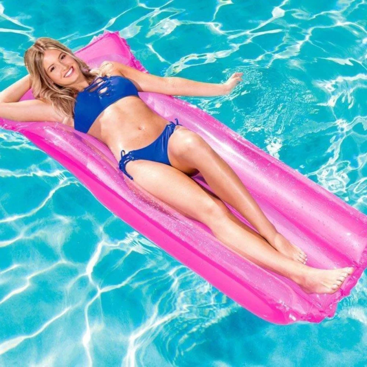 Bestway Φουσκωτό Στρώμα Θαλάσσης Ροζ 183 x 76 cm 44013