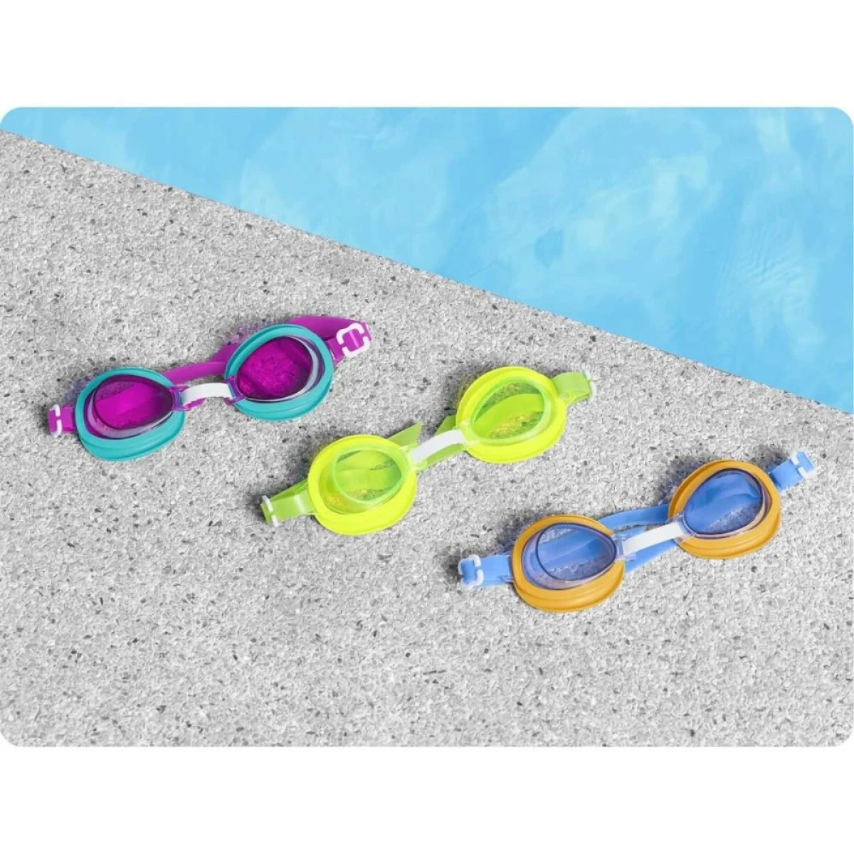 Bestway Γυαλάκια Κολύμβησης Aqua Burst Essential Πράσινο (21002)
