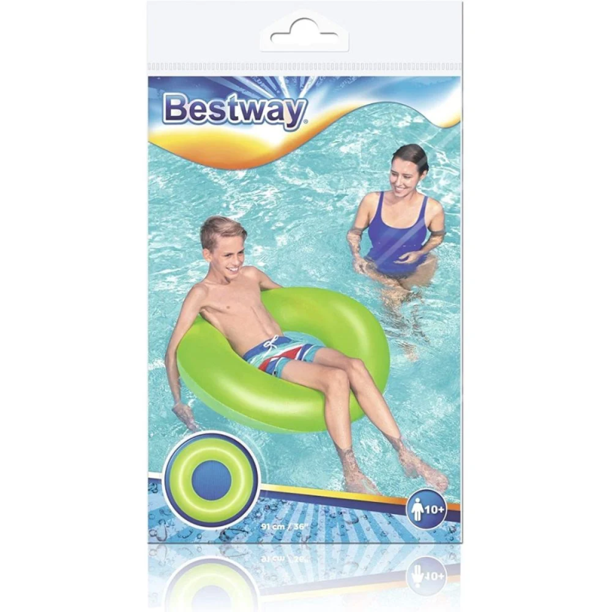 Bestway Σωσίβιο Κουλούρα 91εκ. (36025) - Πράσινο