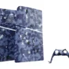 Maxx Tech Blue Wave Camo Faceplates Kit για PS5 Slim MXT-SLFPBC-PS5