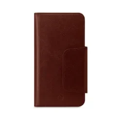 Celly Θήκη Wallet Duomo με Μαγνήτη για Smartphone έως 6.5" Καφέ DUOMOXXLBR