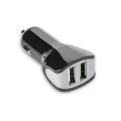 Celly Φορτιστής Αυτοκινήτου Turbo Car Charger 2 x USB 1A και 2.4A Μαύρος CC2USBTURBOBK