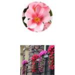 Διακοσμητικό Kρεμαστό Τεχνητό Λουλούδι 65cm 84958 Πορτοκαλί