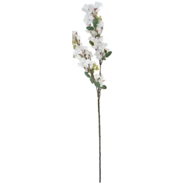 Διακοσμητικό Τεχνητό Λουλούδι 85cm 85517 Λευκό