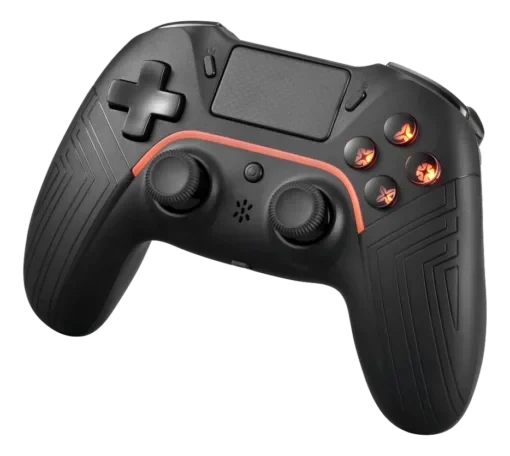 Deltaco Gaming Ασύρματο Χειριστήριο για PS4 Μαύρο GAM-139