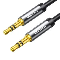 Ugreen Καλώδιο Ήχου 3.5mm Mini Jack 1m Μαύρο AV119 10733