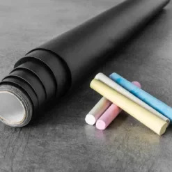 Gadget Master Παιδικό Διακοσμητικό Αυτοκόλλητο Τοίχου μαυροπίνακας με κιμωλία 45x200εκ.