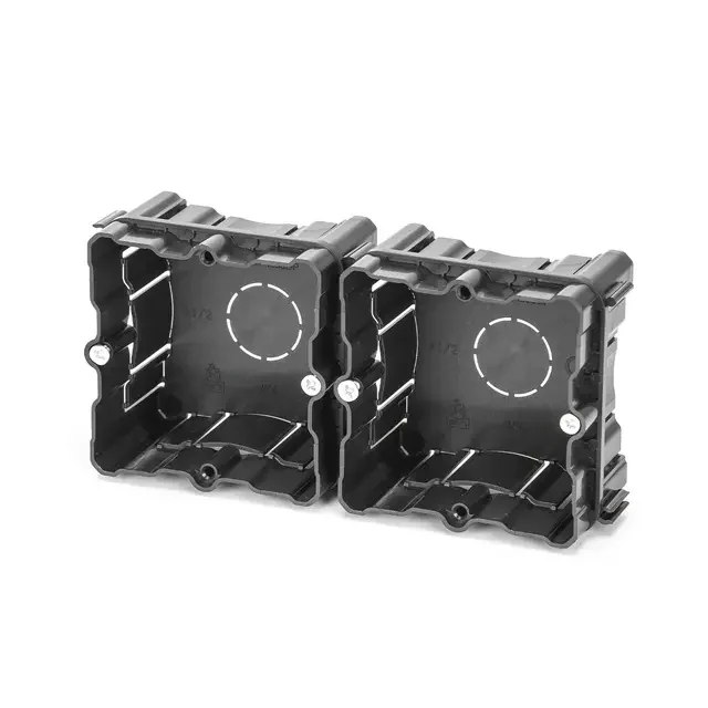 Κουτιά Χωνευτά Σύνδεσης 74.5X70X42Mm Ip30 Μαύρο Aigostar