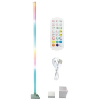Επιδαπέδιο Φωτιστικό RGB LED 150cm με τηλεχειριστήριο & Μουσική AQ60823