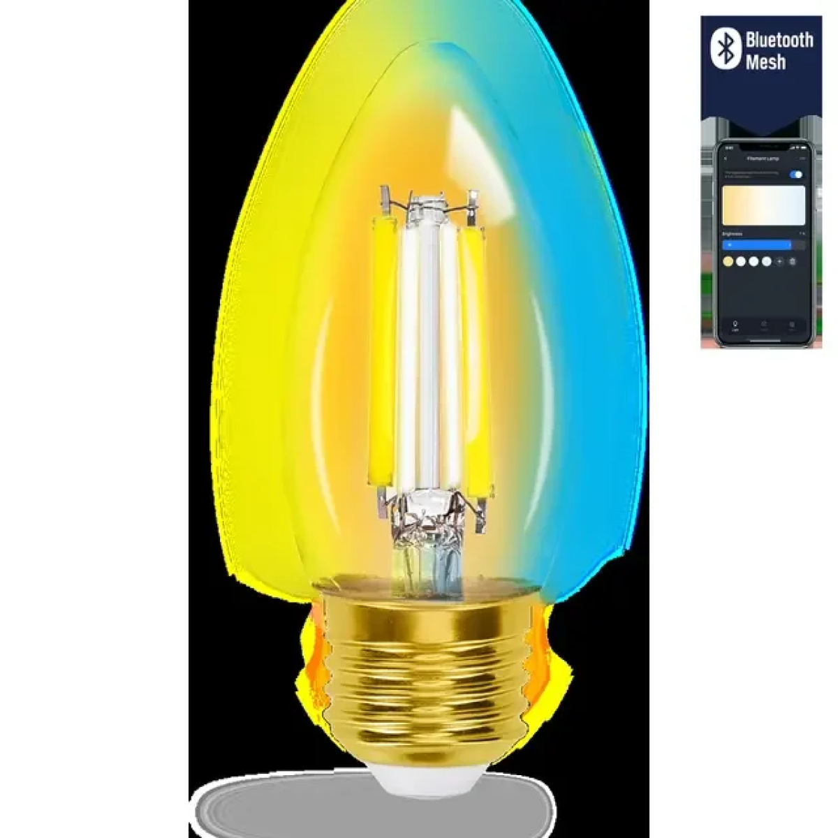Έξυπνη Λάμπα Bluetooth Mesh C35 4,5W CCT Aigostar