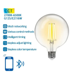 Έξυπνη Λάμπα Bluetooth Mesh G125 6W CCT Aigostar