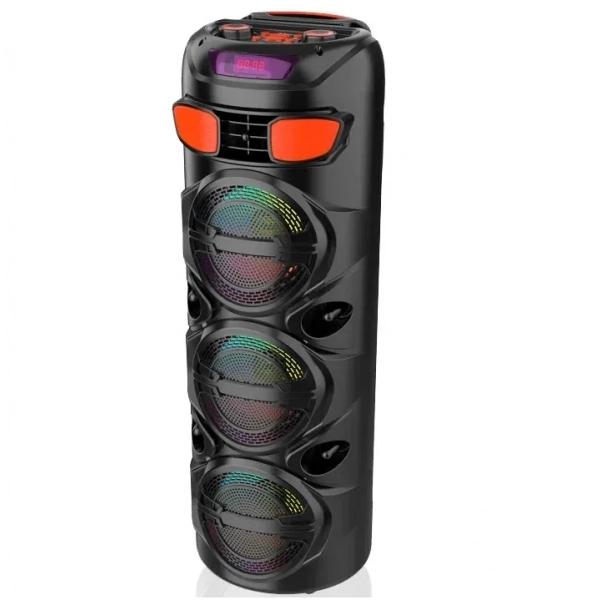 Φορητό Ηχείο 3x6.5'' με Bluetooth, Τηλεχειριστήριο & Μικρόφωνο ZQS-6301
