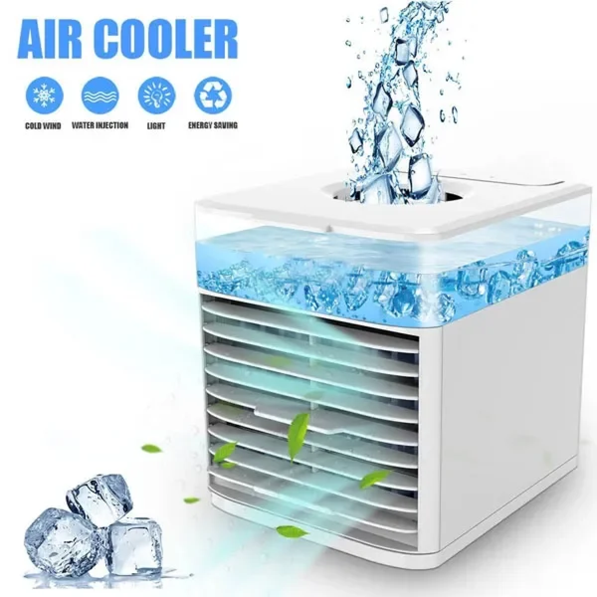 Φορητό Ultra Air Cooler με RGB LED φωτισμό NEWFAN